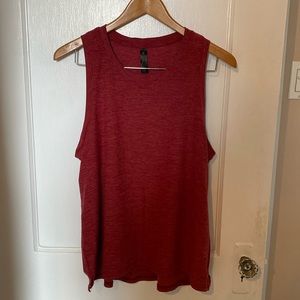 Heathered Red/Pink Tank